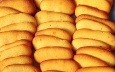 Receta galletas Lengüitas de Gato